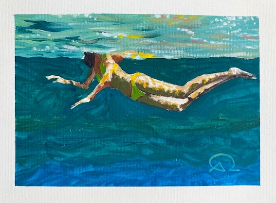 Underwater vibes #8 by Antoine Renault 