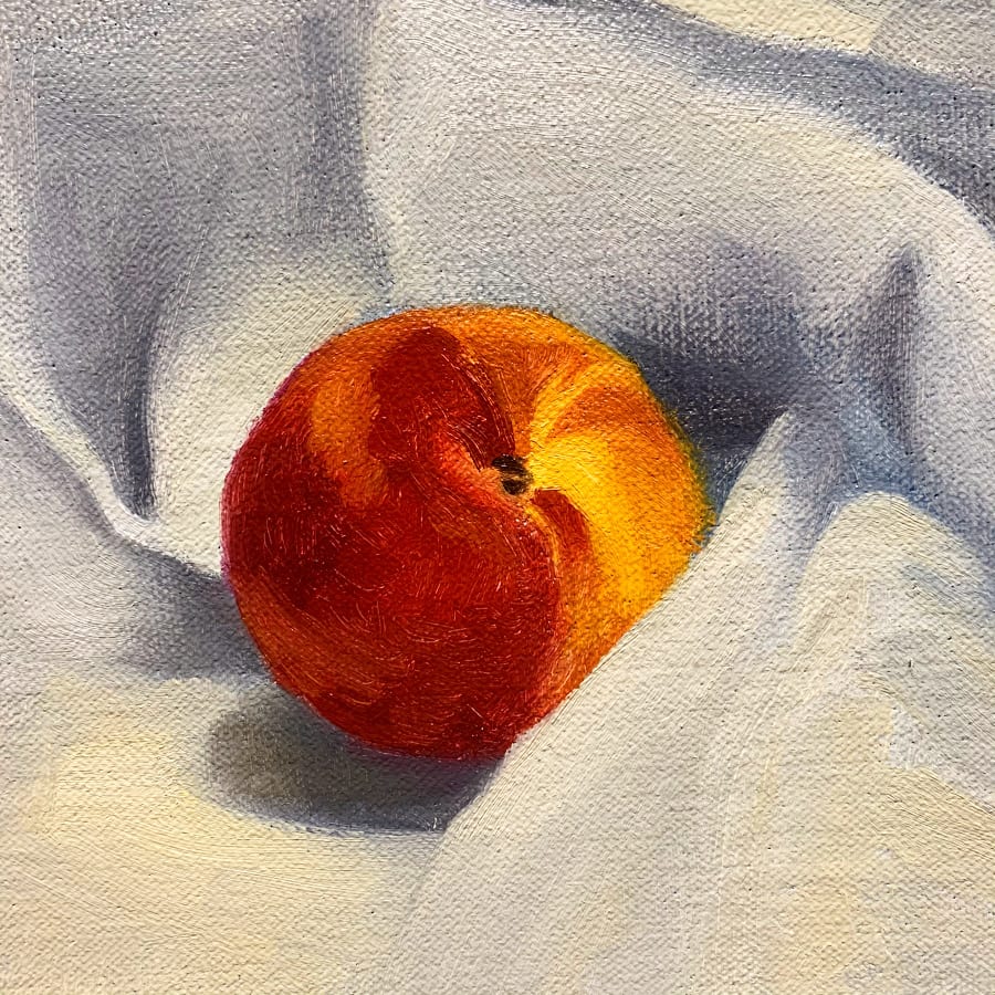 Peach by Maddy Gyselynck Fine Art 