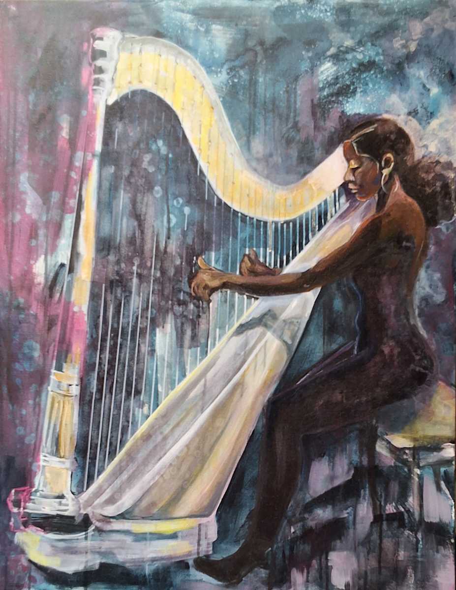 String'in (harp) by Cheryl Handy, Image 2.