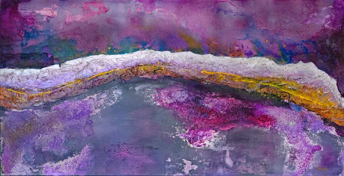 Ethereal by Cheryl Handy  Image: abstract mixed media on canvas