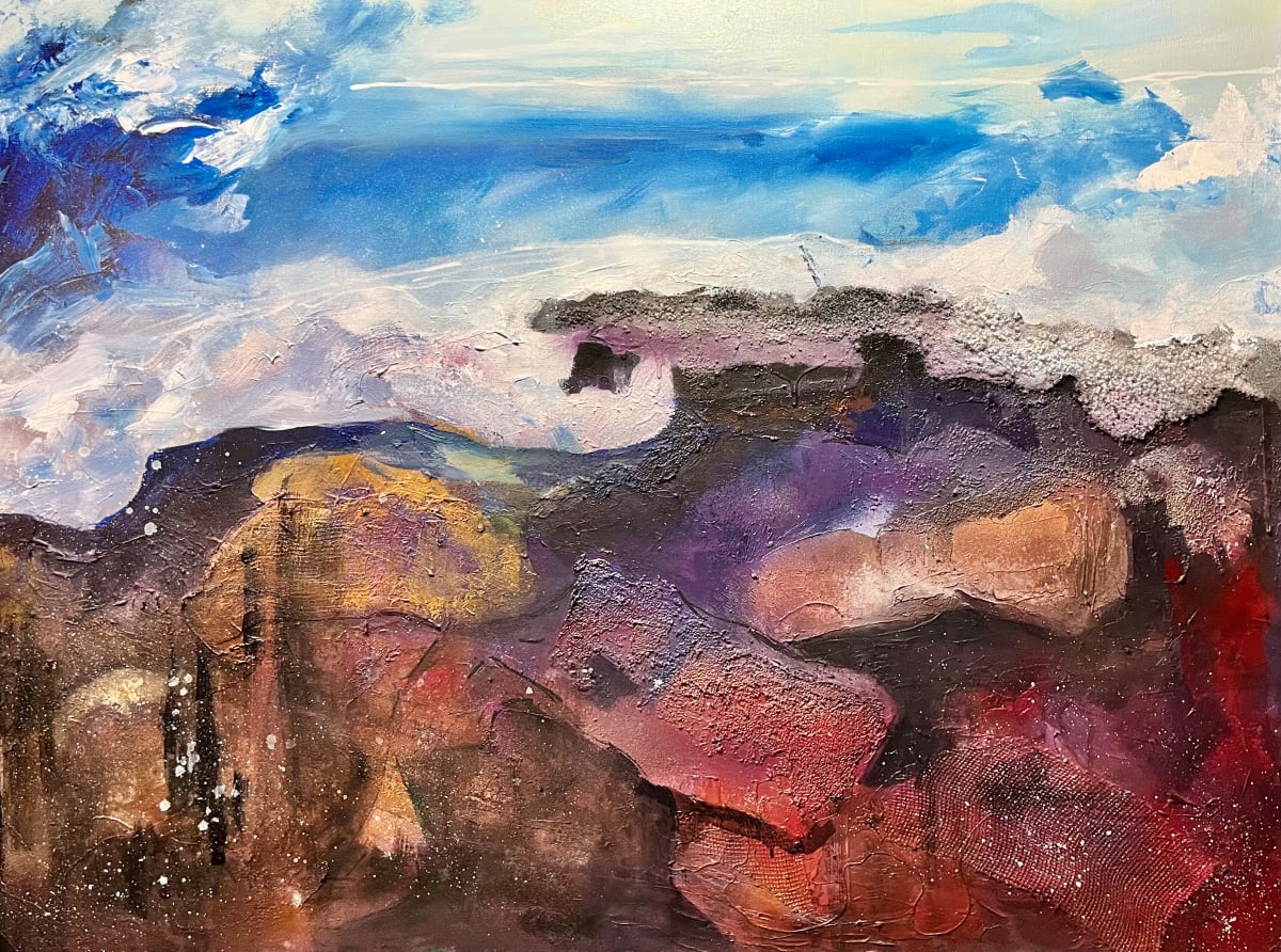 Cliffs Over Kauai by Cheryl Handy 