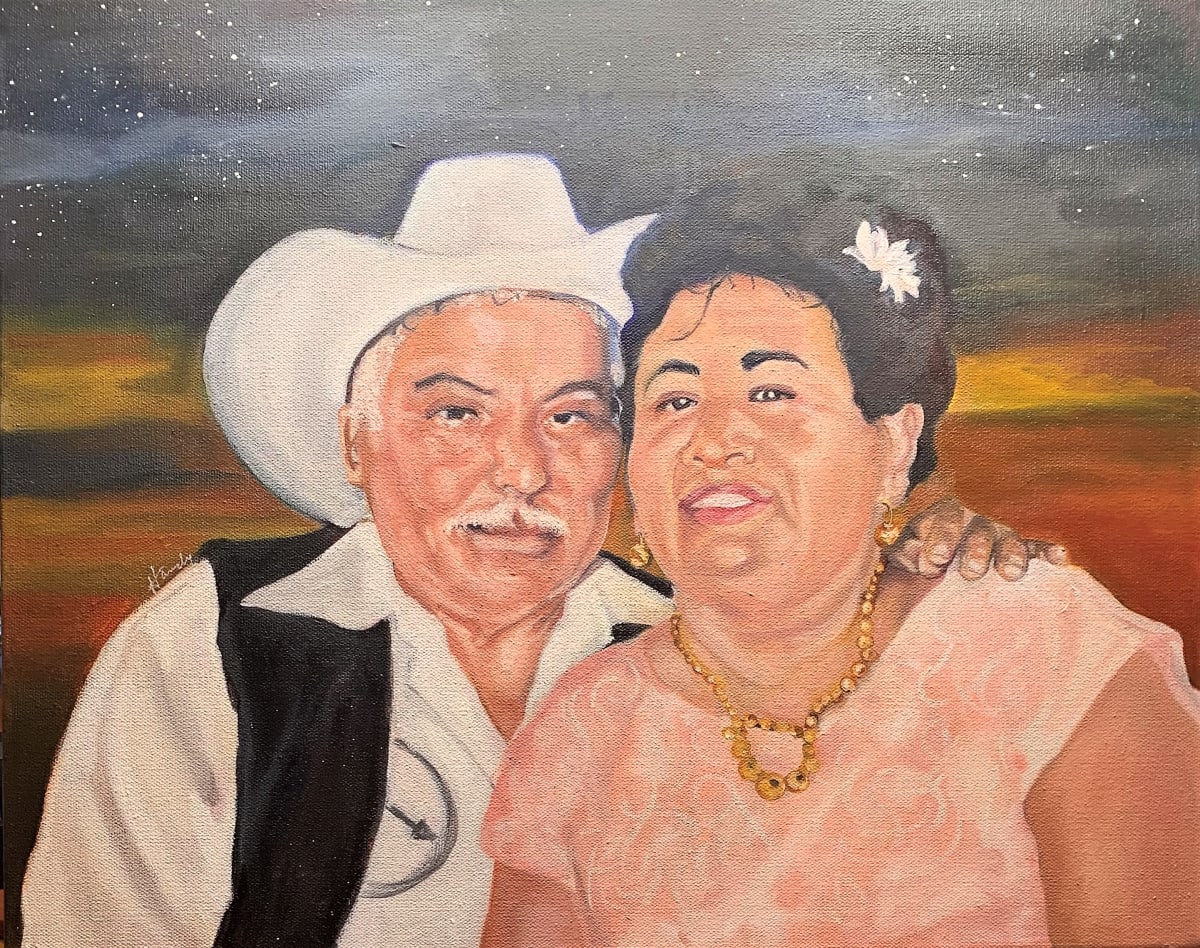 Jose and Irene (commission) by Cheryl Handy 