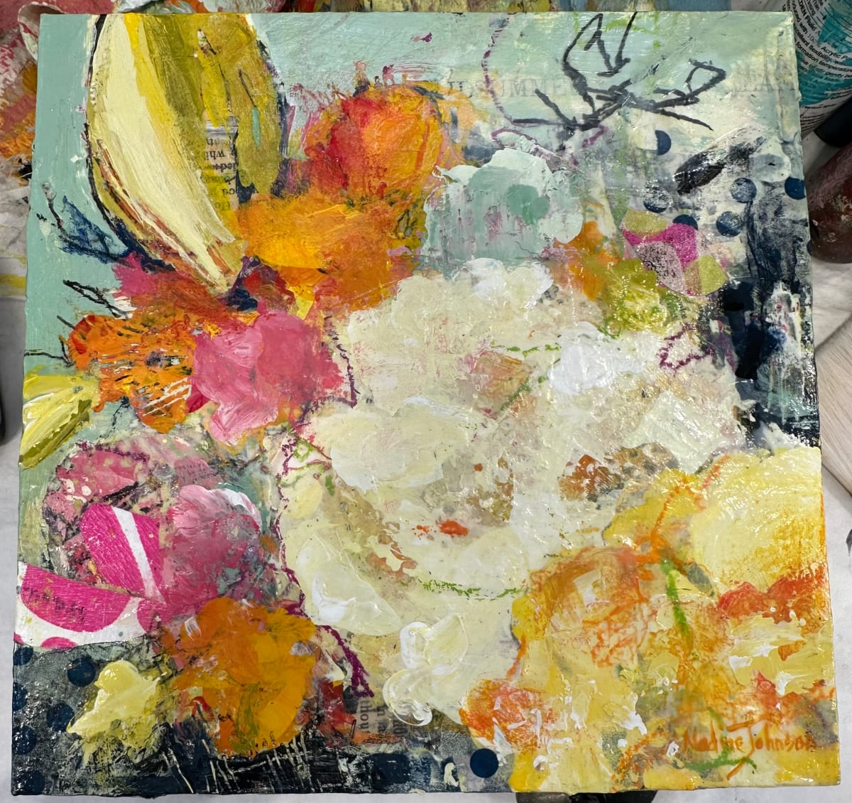 Never Gonna Give You Up by Nadine Johnson 