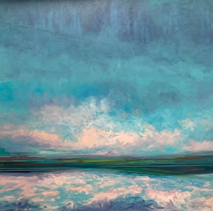 Pink Dancing Clouds by Kirby Fredendall, Image 2.
