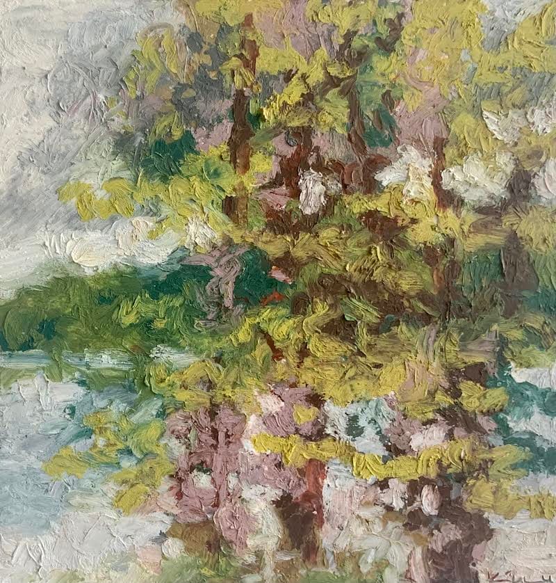 The Color of Air on the Lake 23 by Kirby Fredendall, Image 1.
