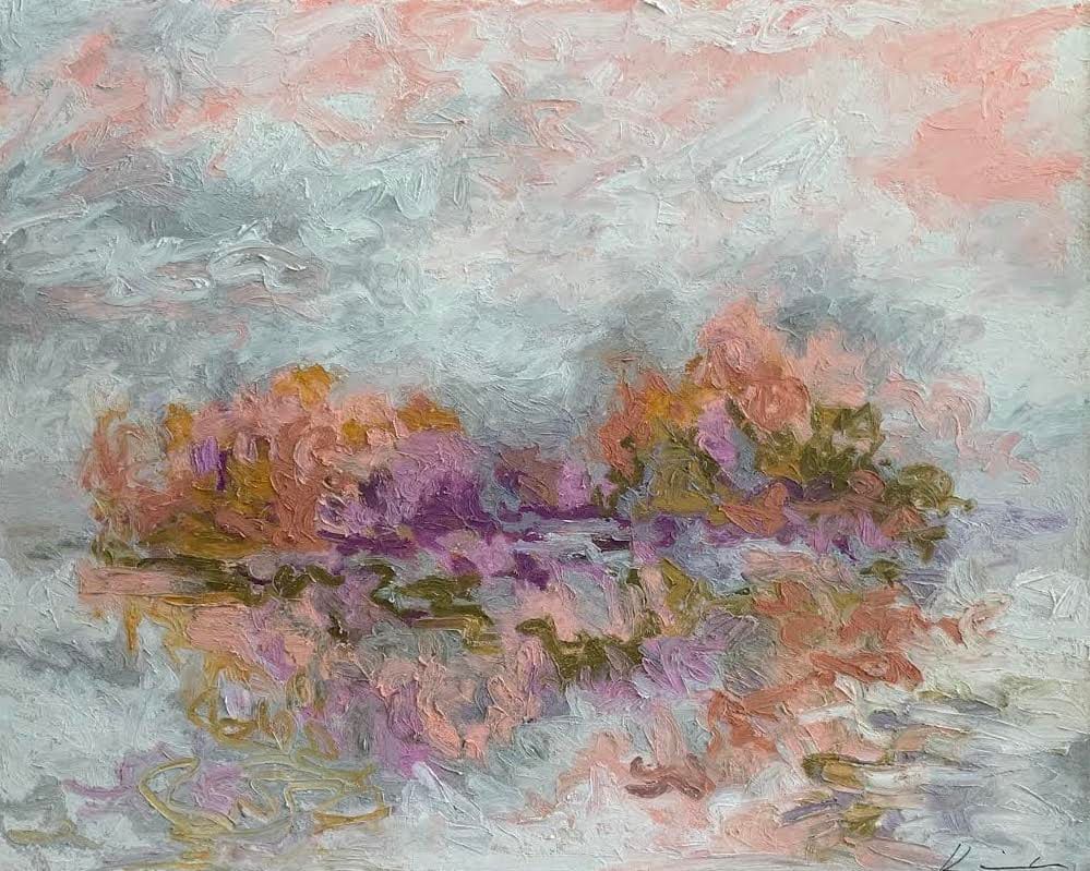 The Color of Air on the Lake No. 17 by Kirby Fredendall 