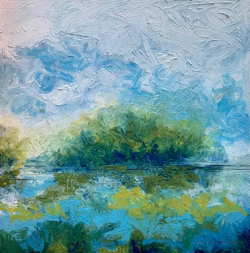 The Color of Air on the Lake 19 by Kirby Fredendall, Image 1.