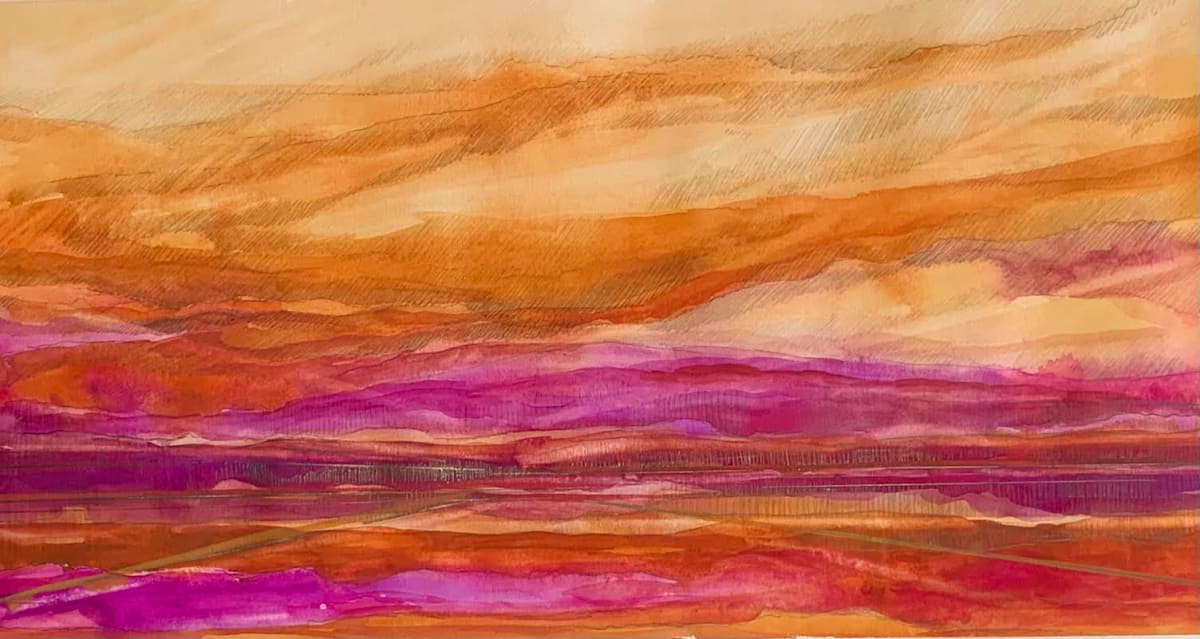 Ochre Sunset, Image 1.