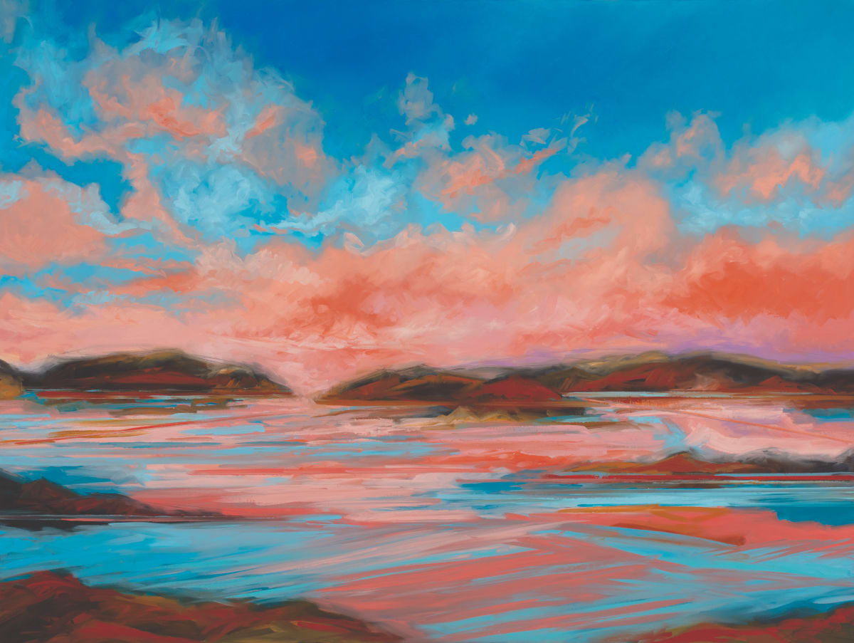 Sunset Islands by Kirby Fredendall 