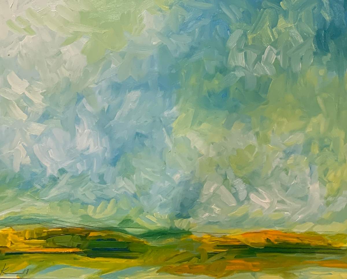 Emerald Gold Light by Kirby Fredendall, Image 2.