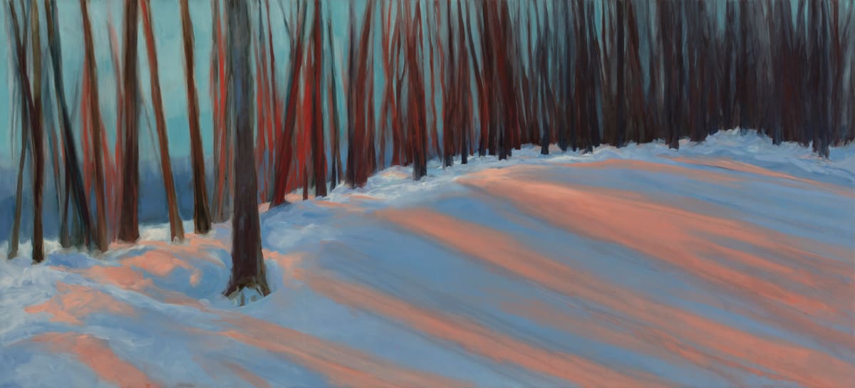 Winter Sunset by Kirby Fredendall 