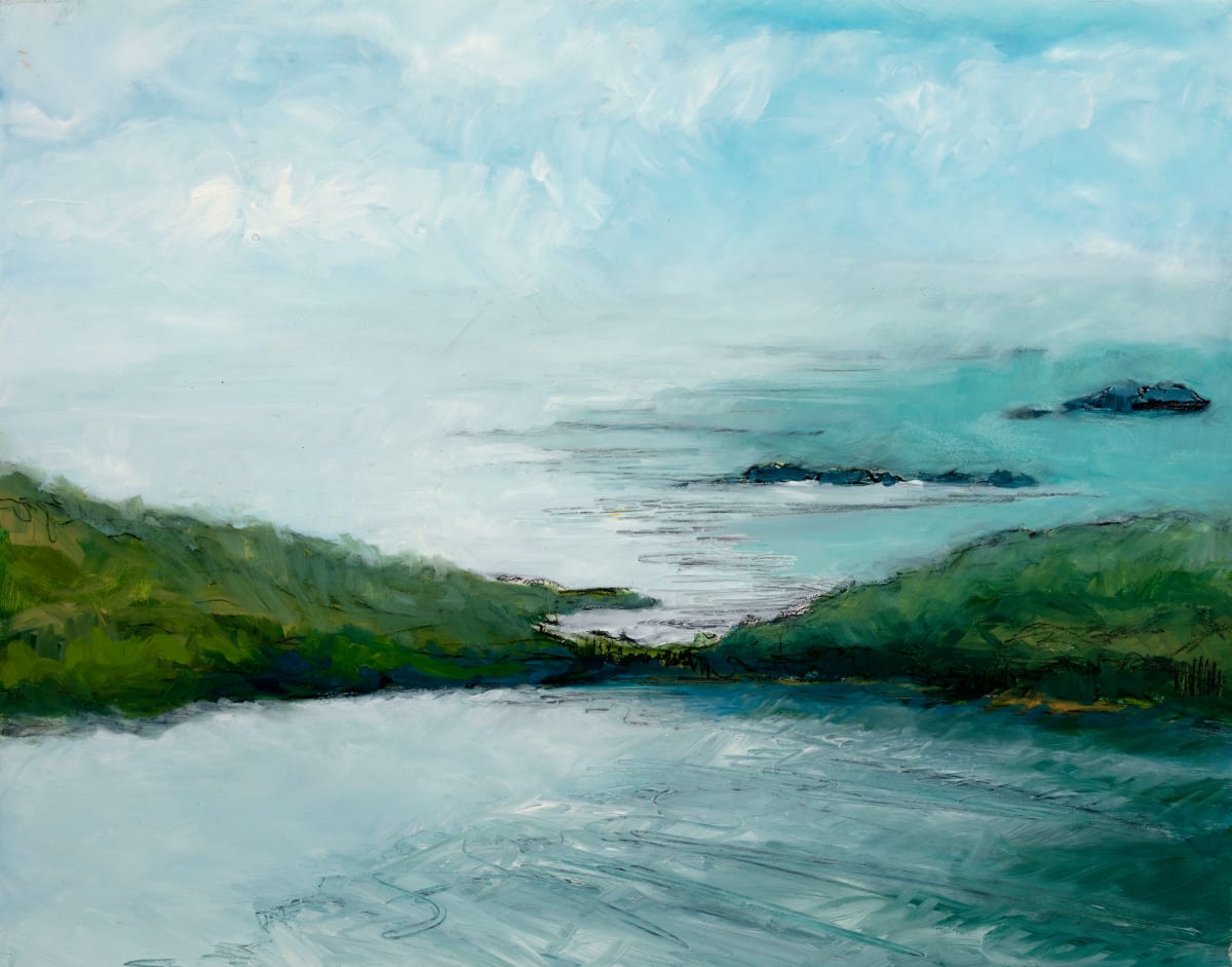 Misty Morning Culebra Island by Kirby Fredendall 