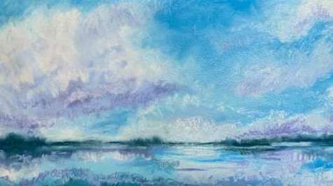 Rising Clouds Summer Light by Kirby Fredendall 