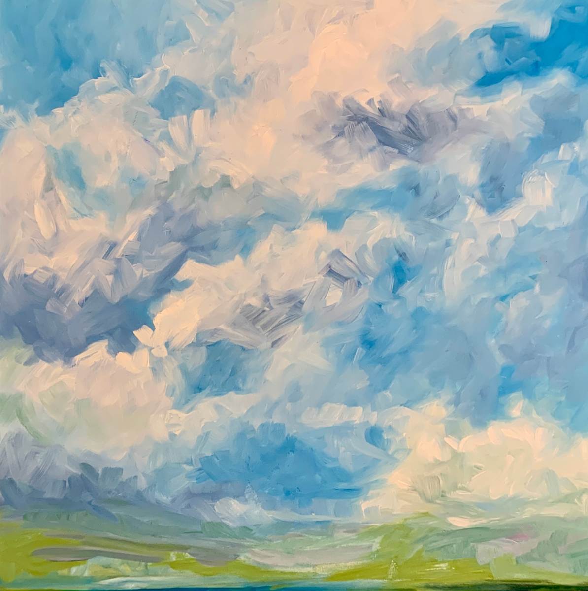Summer Clouds 7 2024 by Kirby Fredendall, Image 2.