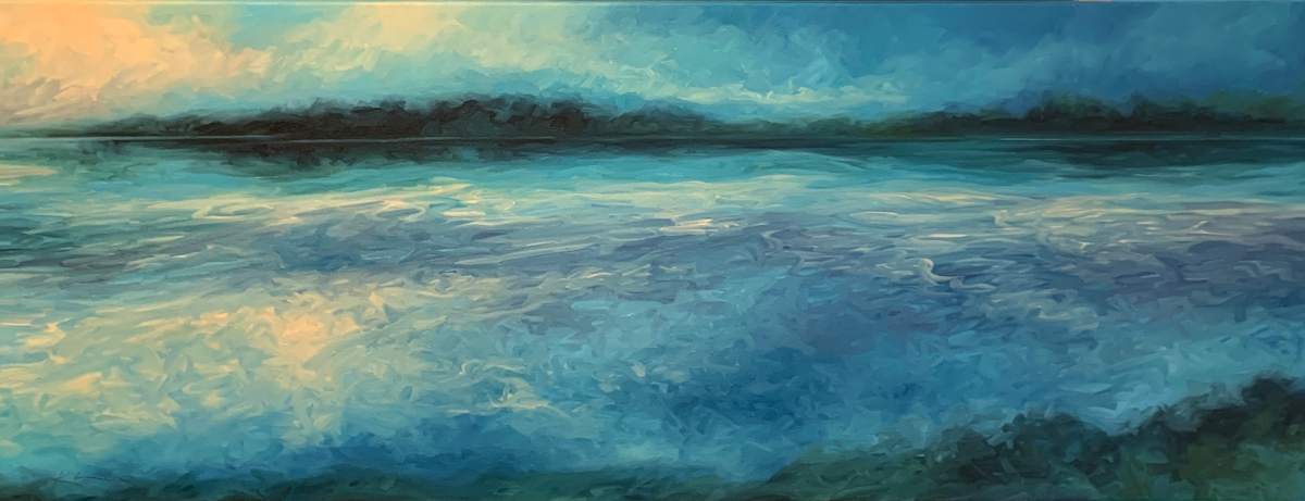 Evening on the Lake by Kirby Fredendall, Image 1.