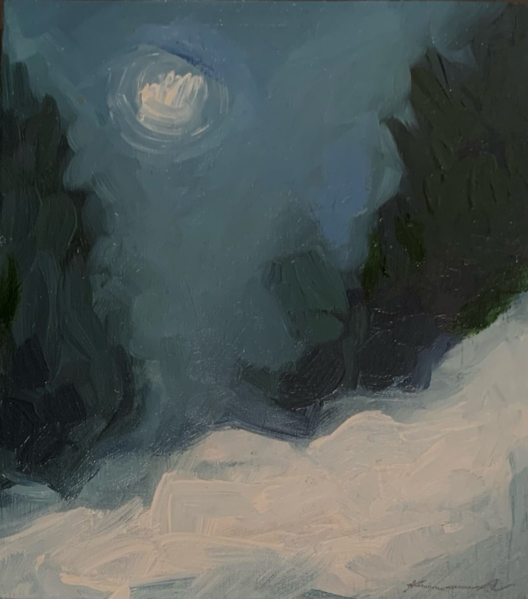 Winter Moon No 1 by Kirby Fredendall, Image 2.