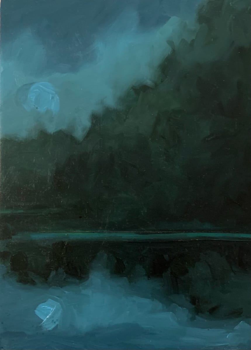 Moonlight in December by Kirby Fredendall 