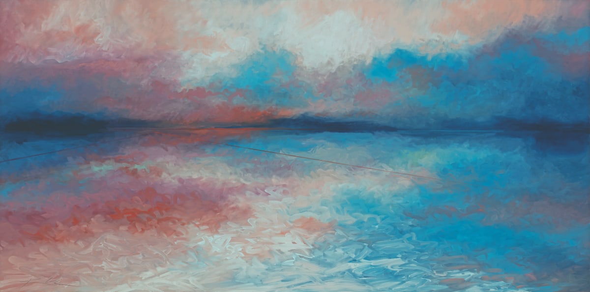 Ocean Sunset by Kirby Fredendall 