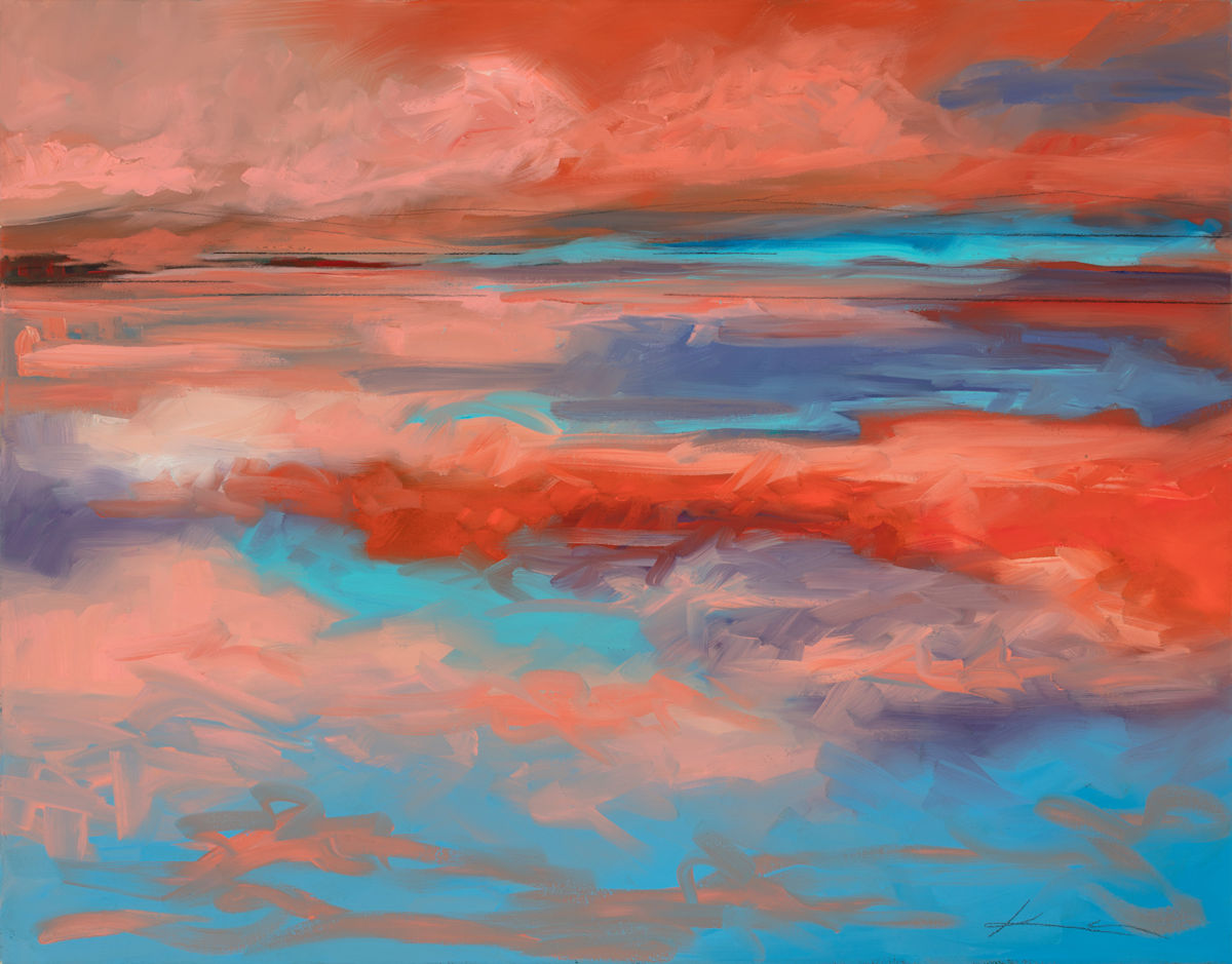 Sunset Islands 2 by Kirby Fredendall, Image 1.
