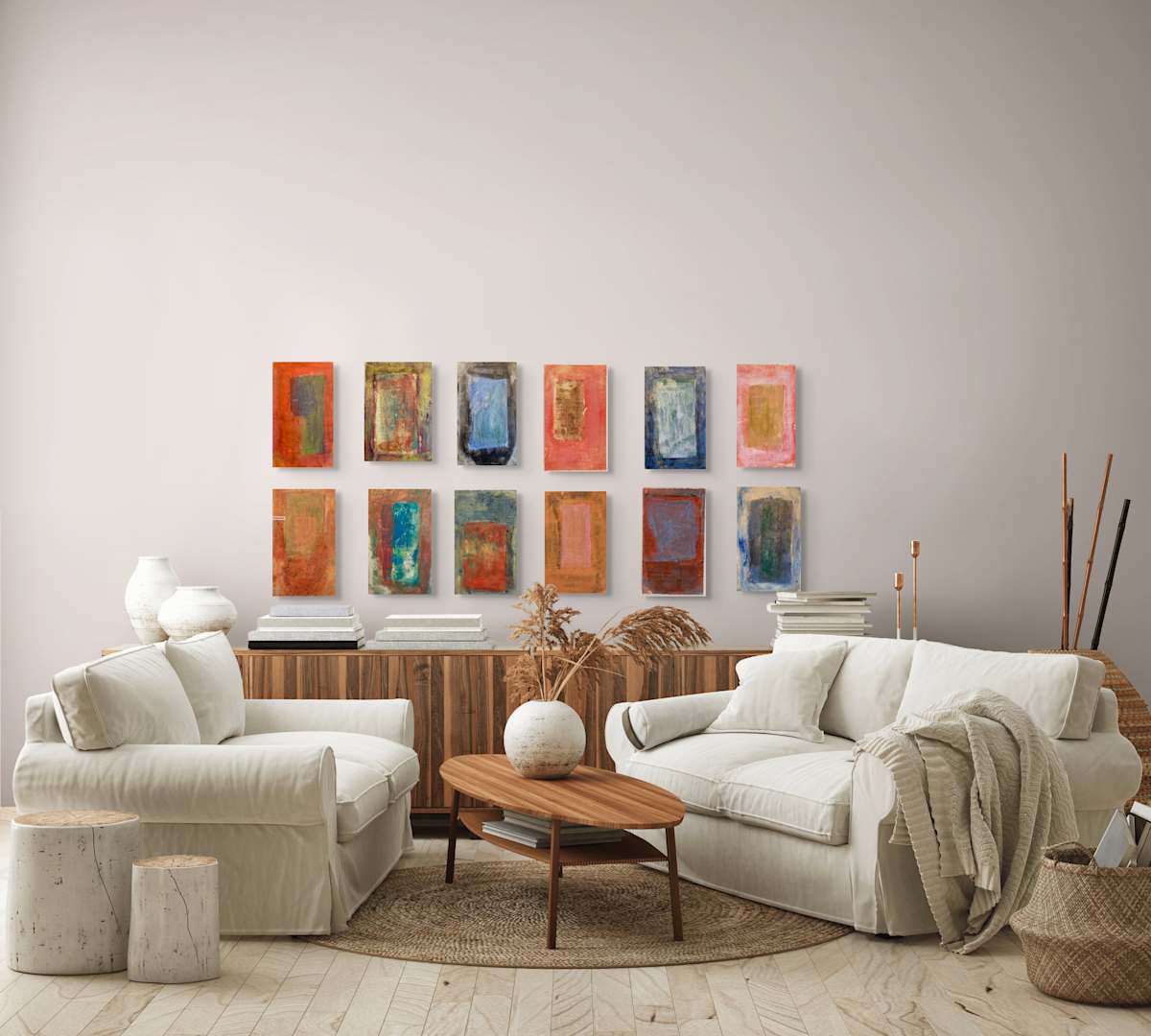 Interior with Letters by Kirby Fredendall 