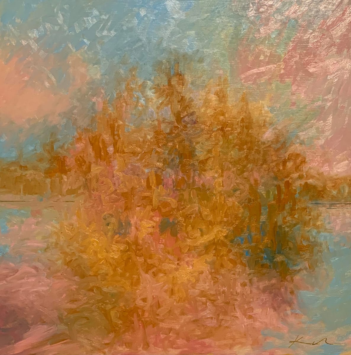 The Color of Air on the Lake 7 by Kirby Fredendall, Image 1.