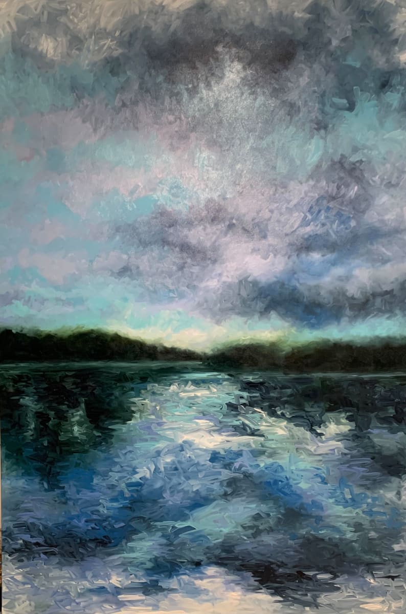 Evening on the Lake No.2 by Kirby Fredendall 