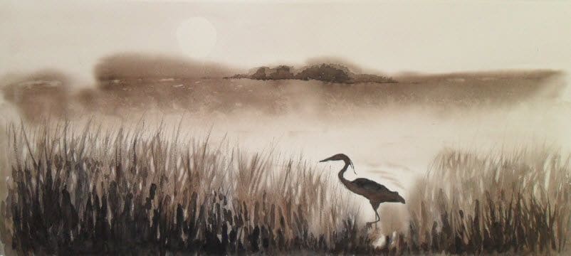 Big Blue in Sepia by Melissa Eggleston, Image 1.