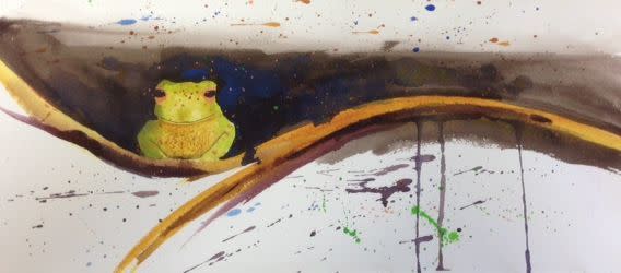 Crazy frog by Melissa Eggleston 