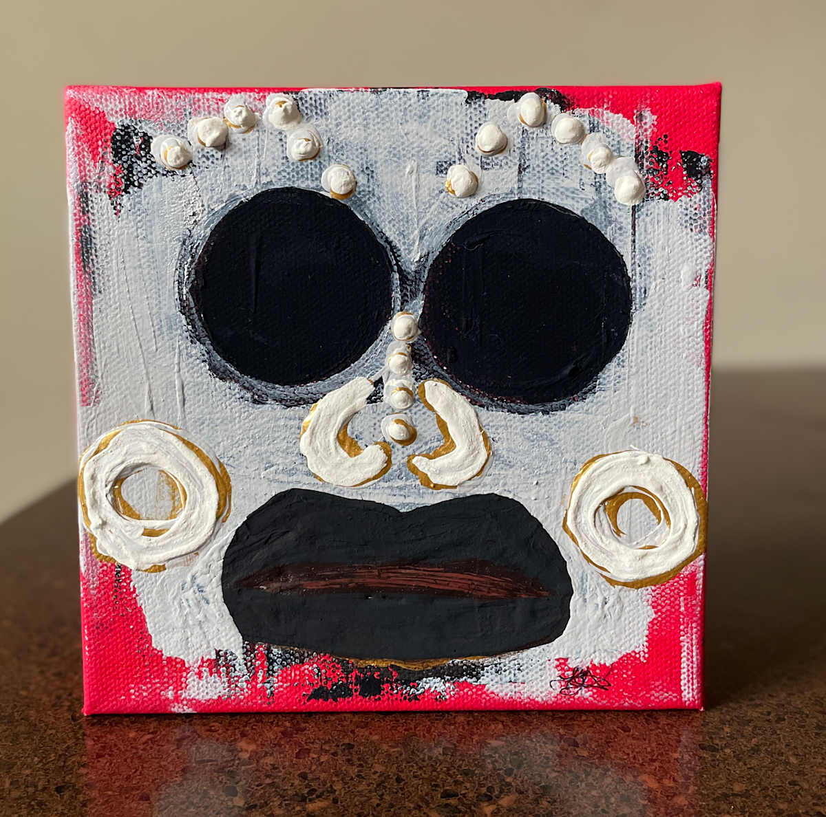 West African Survival Mask by Amy Daniels 