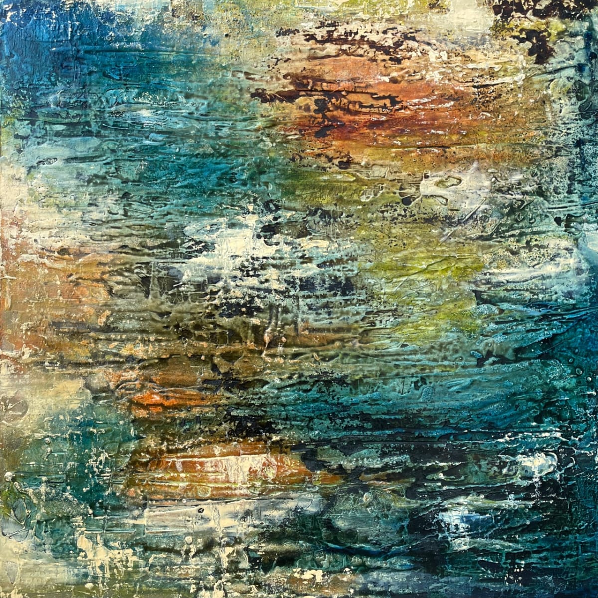 Crab shell and sea foam by sally 