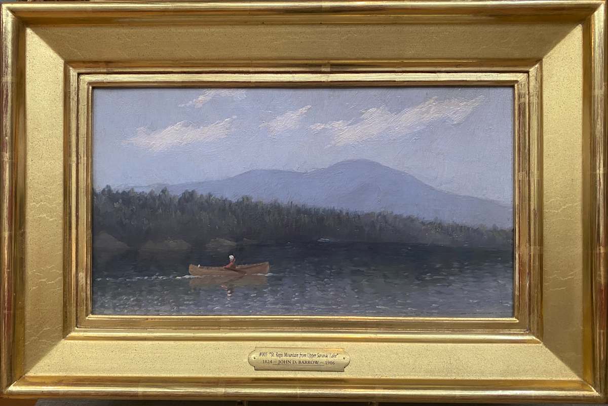 St. Regis Mountain from Upper Saranac Lake by John D. Barrow, Image 2.