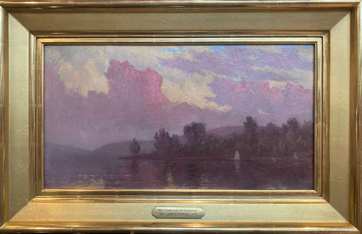 Evening Clouds Over One Mile Point by John D. Barrow, Image 2.