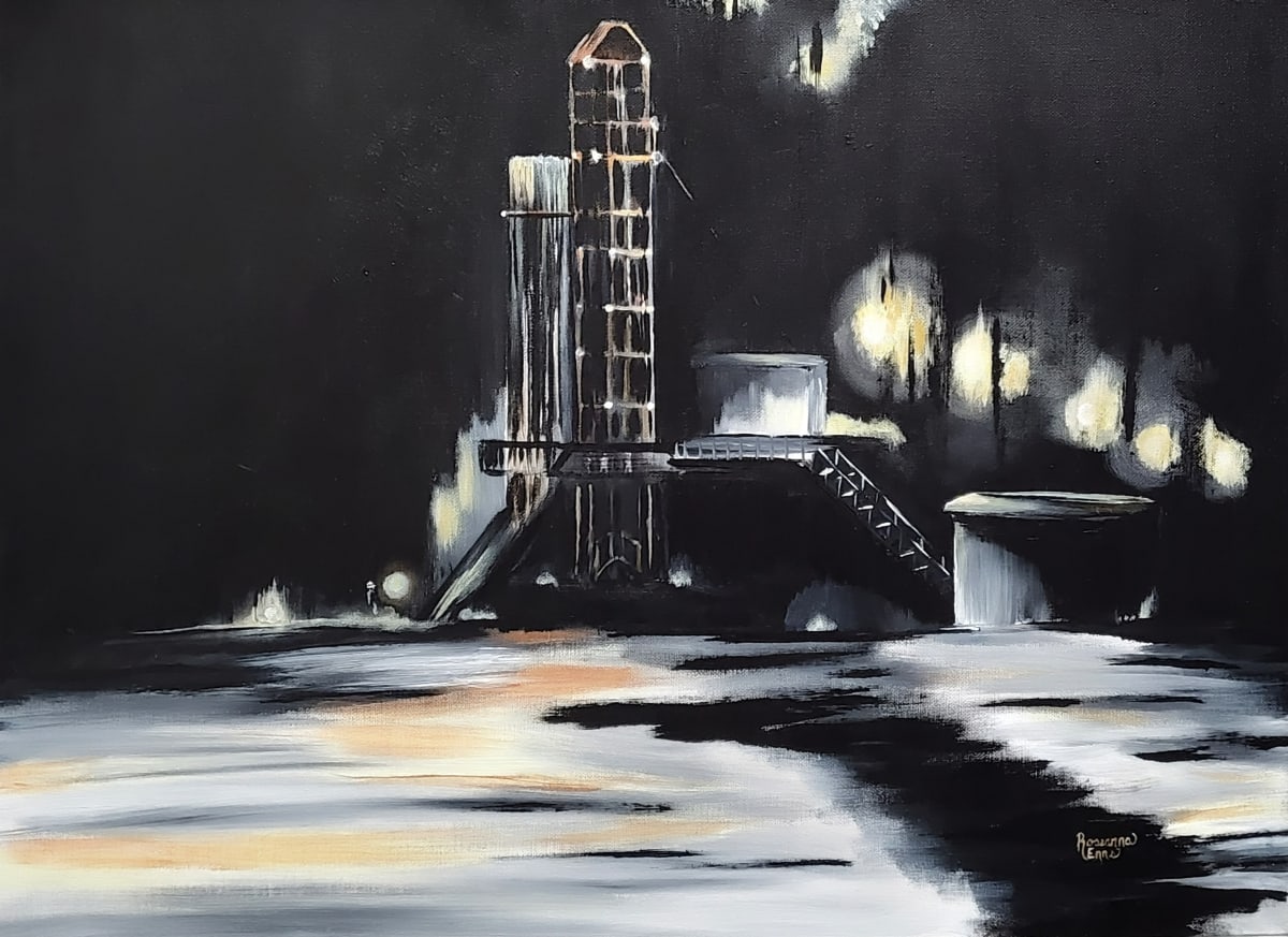 Drilling Into the Night by Roseanna Enns, Image 1.
