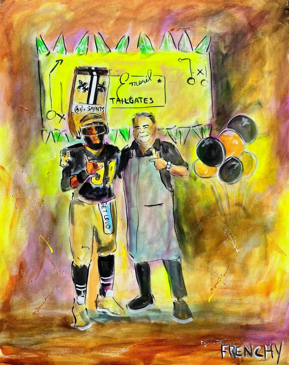 Emeril Lagasse & Whistle Monster by Frenchy 