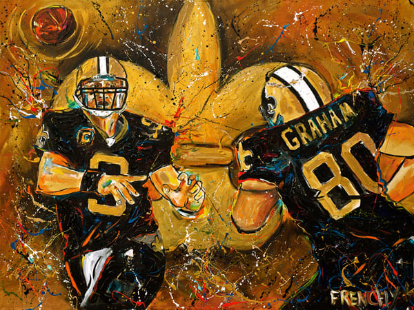 Drew Brees by Frenchy, Image 1.