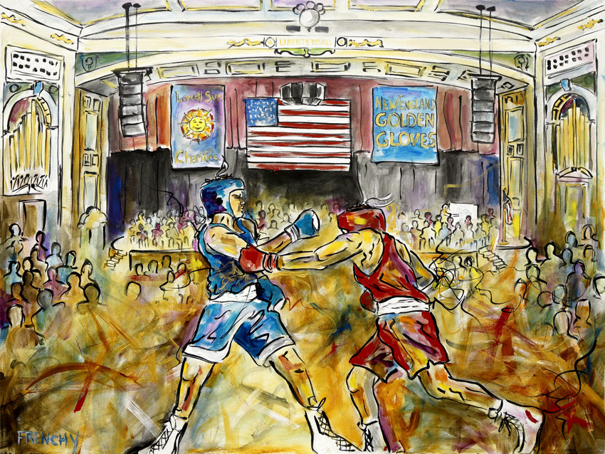 New England Golden Gloves by Frenchy 