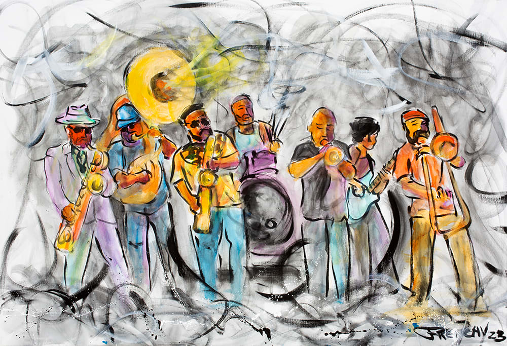 Dirty Dozen Brass Band by Frenchy 