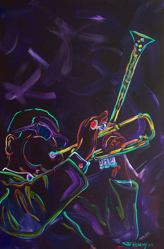 【あす楽対応】 Dizzy Gillespie by Frenchy | Artwork Archive 絵画