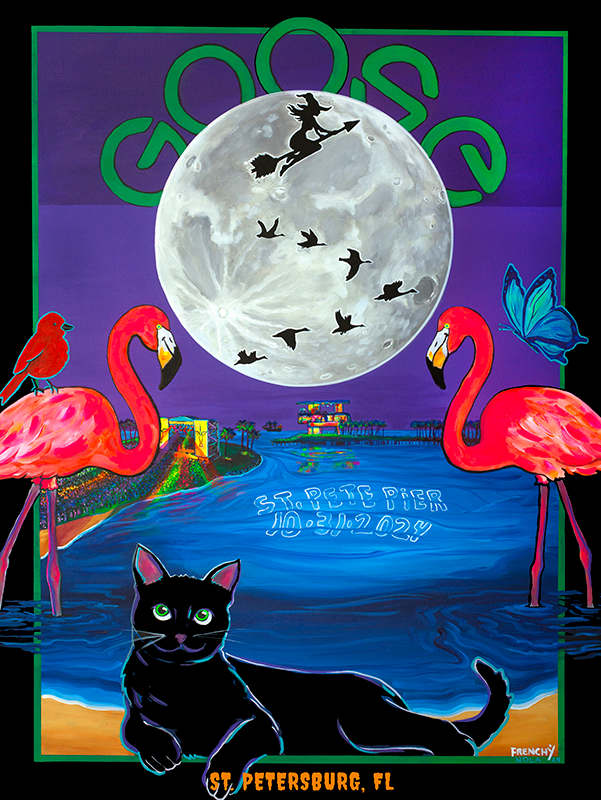 Goose Halloween Poster by Frenchy 