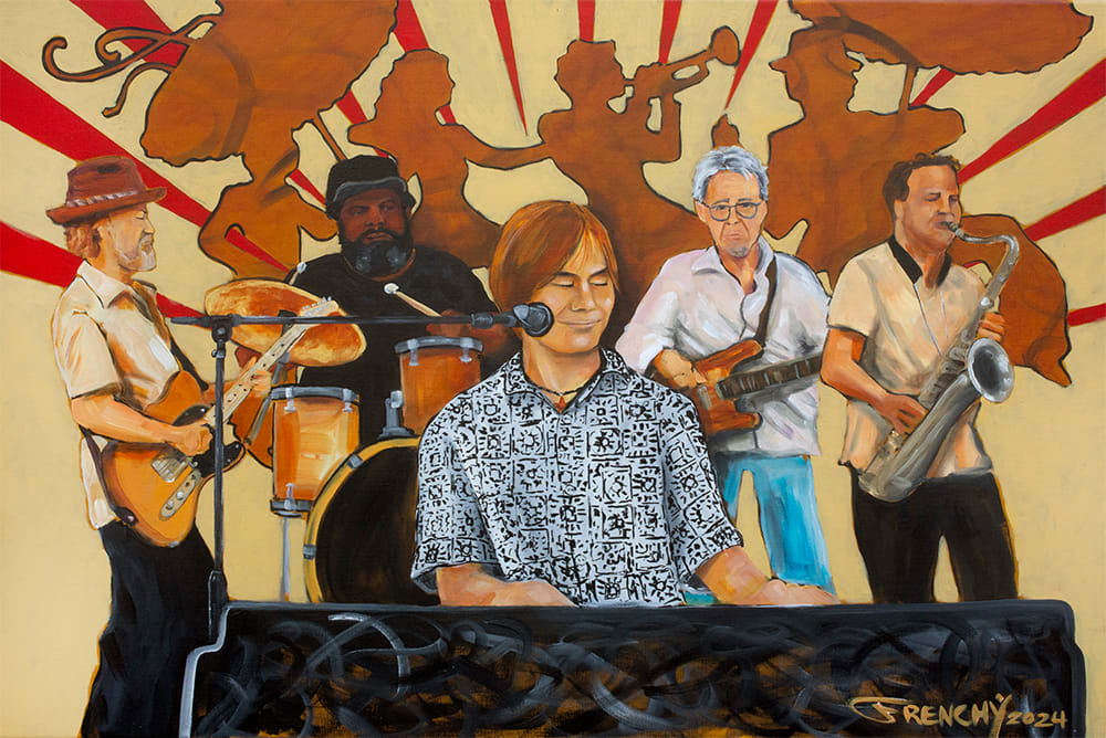 The River Eckert Band by Frenchy 