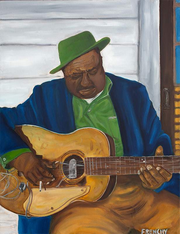Big Joe Williams by Frenchy 