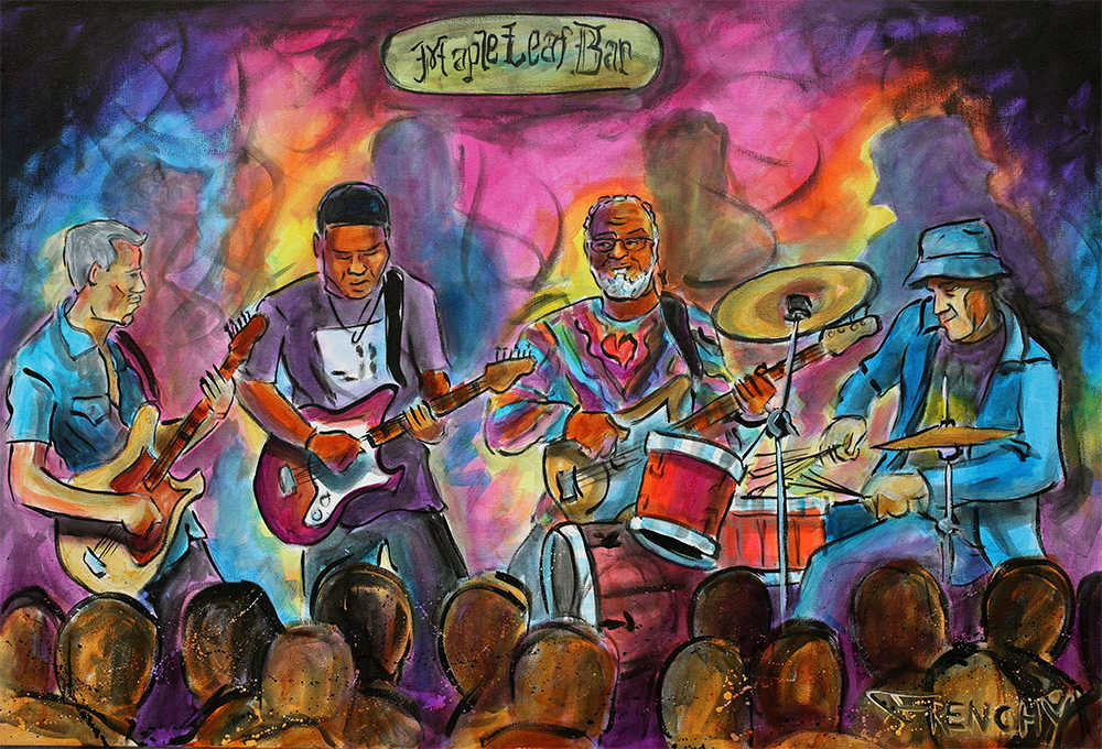 Luther, George & Johnny V by Frenchy, Image 1.