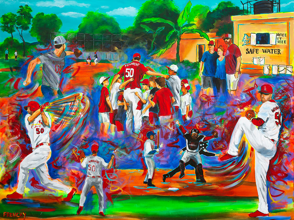 Adam Wainwright Collage by Frenchy 