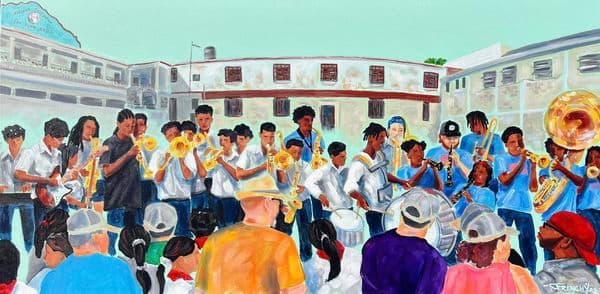 The Guillermo Tomas School of Music in Guanabacoa Cuba by Frenchy 