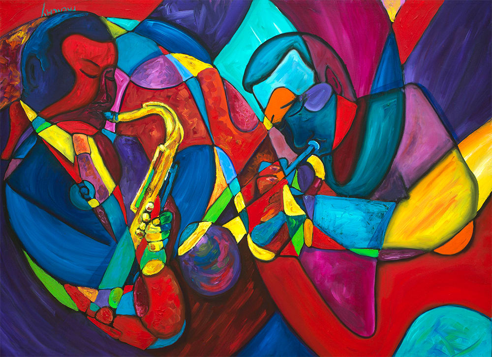 Abstract Musicians by Frenchy 
