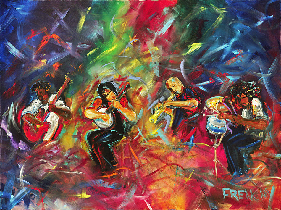 Bela Fleck & the Flecktones by Frenchy 