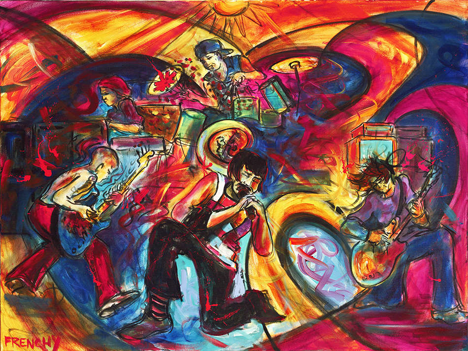 Red Hot Chili Peppers by Frenchy, Image 1.