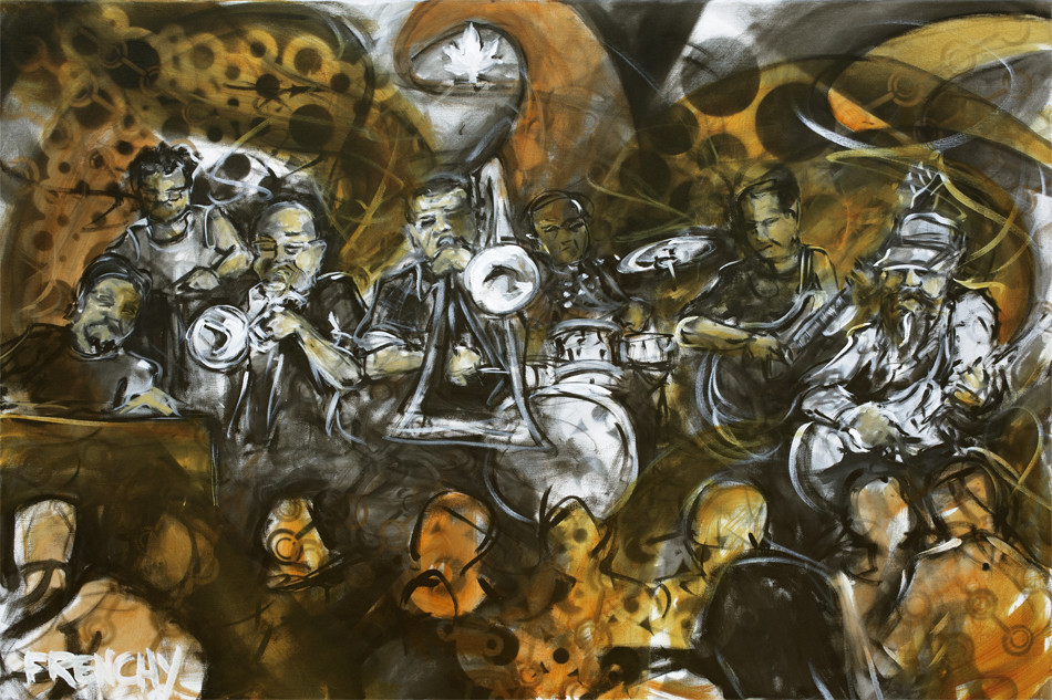 Chris Mule' Band by Frenchy 