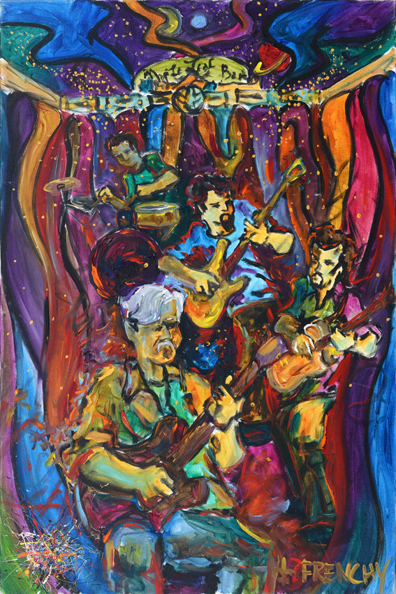 Col Bruce Hampton & the Codetalkers by Frenchy, Image 1.