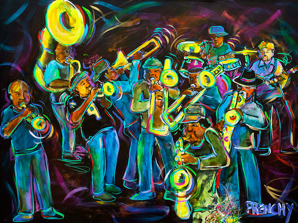 Dirty Dozen Brass Band by Frenchy 